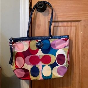 Authentic coach purse